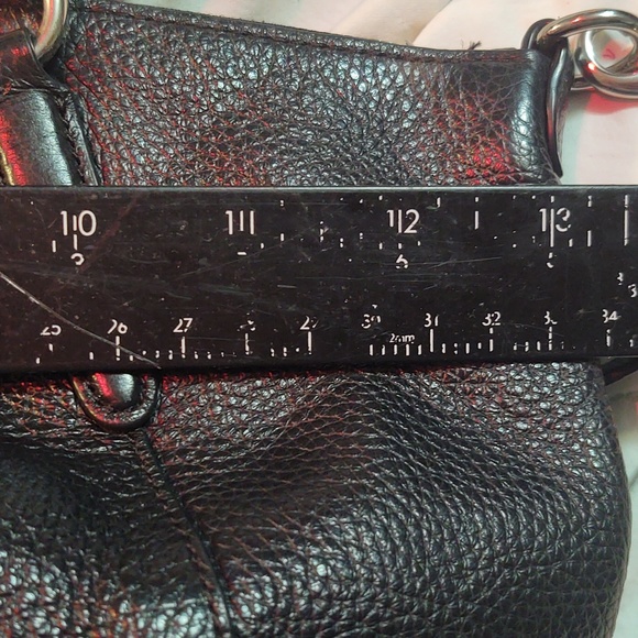 Coach Black Leather Crossbody Bag - Picture 9 of 11